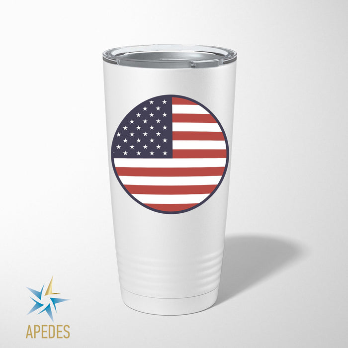 United States of America USA Flag Stainless Steel Tumbler 20 OZ