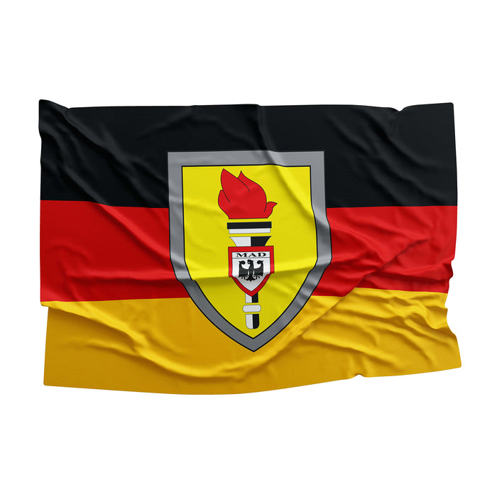 The Militärischer Abschirmdienst (Military Counterintelligence) MAD Flag Banner