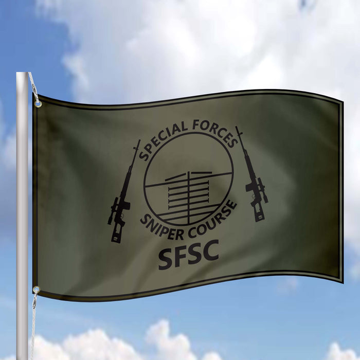 SFSC Sniper Cours Flag Banner