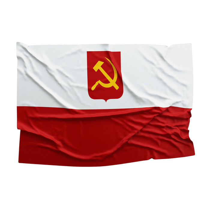 Polish Socialist Party Political Poland Polska Partia Socjalistyczna PPS Flag Banner