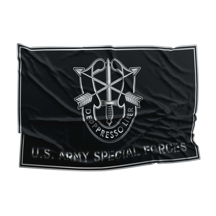 U.S. Army Special Foces - De Oppresso Liber Flag Banner
