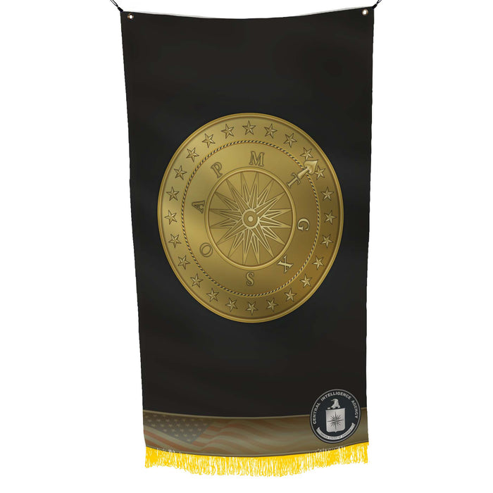 CIA NCS DO SAD SOG Special Operations Group Ground Branch Cypher Compass Flag Banner