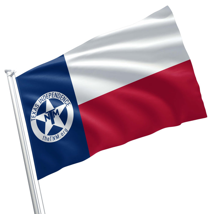 TNM Texas Nationalist Movement Texas Independence Flag Banner