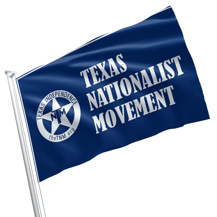 TNM Texas Nationalist Movement Texas Independence Flag Banner