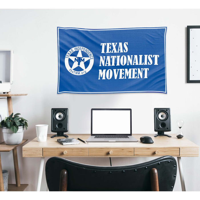 TNM Texas Nationalist Movement Texas Independence Flag Banner