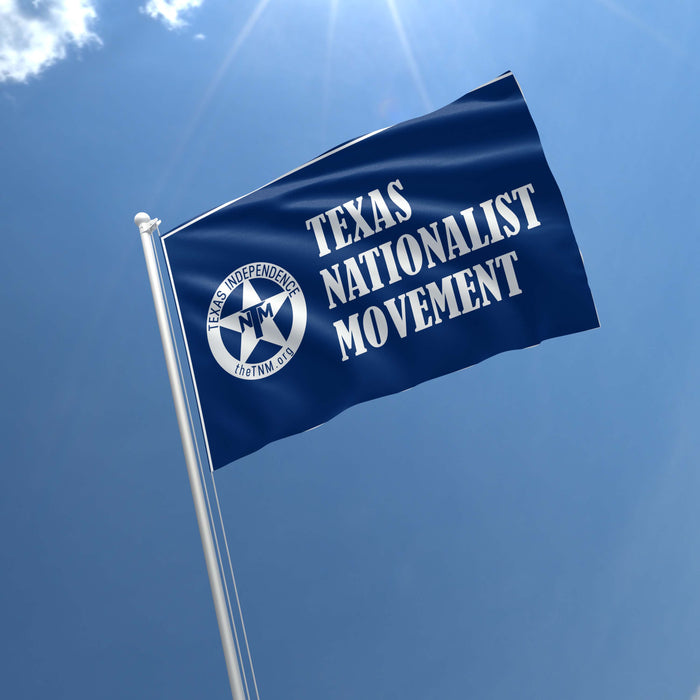 TNM Texas Nationalist Movement Texas Independence Flag Banner